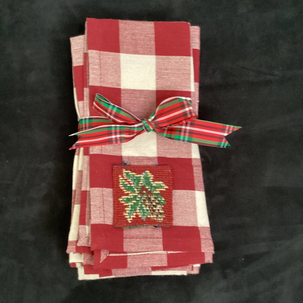 Christmas Cloth Napkins /Set of 6